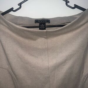 NY&C Taupe Maxi Skirt - Classic Long Silhouette